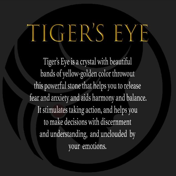 Bracelet Genuine Tiger's Eye. OS. - Picture 2 of 3